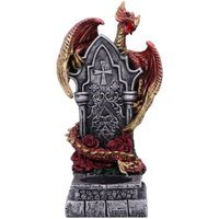 Light of the Dragon Tealight Holder - Red - thumbnail 1
