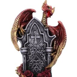 Light of the Dragon Tealight Holder - Red - thumbnail 3