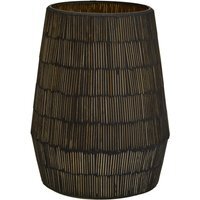 Gaia Large Mosaic Glass Candle Holder - Gold