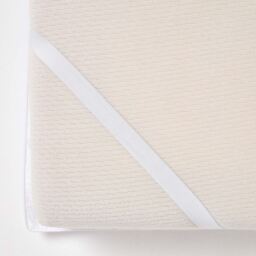 Pure Mulberry Silk Blend Mattress Topper - White / Superking - thumbnail 2
