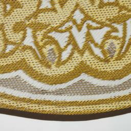 Homescapes Outdoor Rug Luxury Waterproof Reversible, 180 cm Round, Yellow Rae - Yellow - thumbnail 3