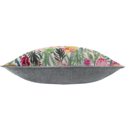 Country Wilds Blossom Printed Cushion - Multicolour / Polyester - thumbnail 2