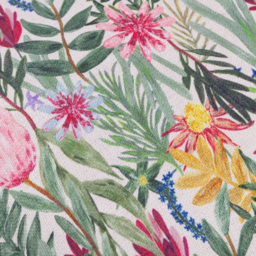 Country Wilds Blossom Printed Cushion - Multicolour / Polyester - thumbnail 3