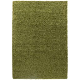 Desire Rugs Plain Living Room Fluffy Shaggy Area Rugs - Green / 60x110 - thumbnail 3
