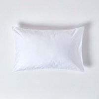 1000 Thread Count Egyptian Cotton Housewife Pillowcase - White / 74cm / 48cm - thumbnail 1