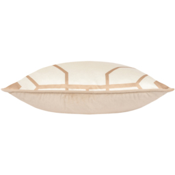 Bee Deco Geometric Cushion - Champagne - thumbnail 3