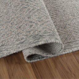 Modern Harper Greek Key Design Outdoor-Indoor Waterproof Rugs - Silver / 50x80 cm Rectangle - thumbnail 2