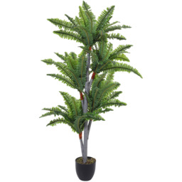 Decorative Artificial Persian Grass with Pot - Green / 135cm - thumbnail 2