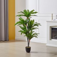 Decorative Artificial Persian Grass with Pot - Green / 135cm - thumbnail 1