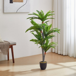 Decorative Artificial Persian Grass with Pot - Green / 135cm - thumbnail 4