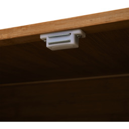 Wooden Coat Rack with Storage Drawers - Brown - thumbnail 5