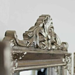 Distressed Gold Trifold Mirror  - Gold - thumbnail 3
