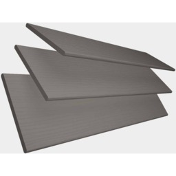 Made To Measure Faux Wood Tape Venetian Blind - Dark Grey / 10 - 75 cm / 10 - 160 cm - thumbnail 4
