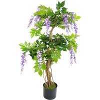 Luxury Flowering Artificial Trees - Purple / 110cm / 70cm - image 1