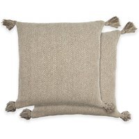 Herringbone Cushion Cover - Natural