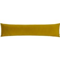 Opulence Velvet Draught Excluder - Saffron