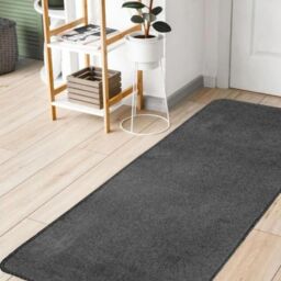 Relay Collection Low Pile Rug - Charcoal / 140x200cm - thumbnail 2