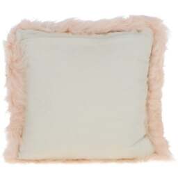 Real Sheepskin Cushion - Blush - thumbnail 2