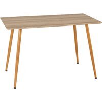 Barley Dining Table - Oak Veneer - image 1