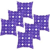 Water Resistant Garden Outdoor Printed Scatter Cushion - Tangiers Purple / 6 - thumbnail 1