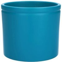 Ceramic Indoor Lucca Plant Pot  - Turquoise - image 1