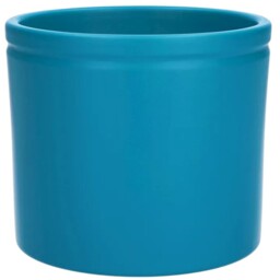 Ceramic Indoor Lucca Plant Pot  - Turquoise - thumbnail 2