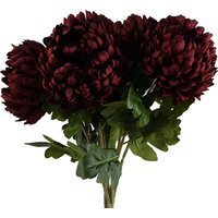 Pack of 6 x Extra Large Reflex Chrysanthemum -  Red Chrysanthemum