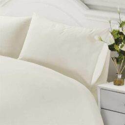 400 Thread Count Cotton Duvet Cover Set - Neutral / King - thumbnail 3