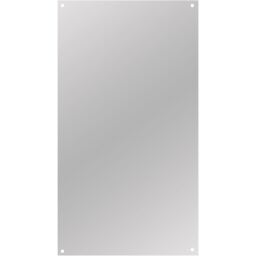 Frameless Rectangle Mirror 450 x 600mm - Silver - thumbnail 2