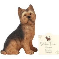 Yorkshire Terrier Dog Ornament - Multicolour