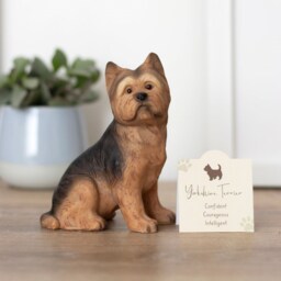 Yorkshire Terrier Dog Ornament - Multicolour - thumbnail 2