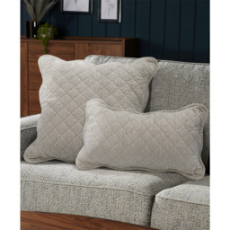Premium Rich Cotton Velvet Luxury Cushion - Cream - thumbnail 3