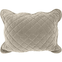 Premium Rich Cotton Velvet Luxury Cushion - Cream