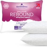Sleep Soundly Rebound Pillow - White / 2