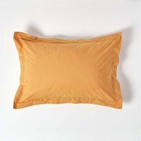 200 Thread Count Egyptian Cotton Oxford Pillowcase - Mustard - thumbnail 1