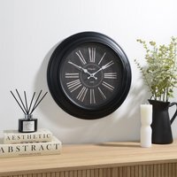 Round Wall Clock - Black - image 1