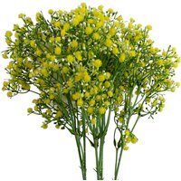 Bunch of Gypsophila Artificial Flowers Stems - Gypsophila Yellow