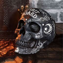 Spirit Board Ouija Talking Board Skull Ornament - 20cm - thumbnail 2