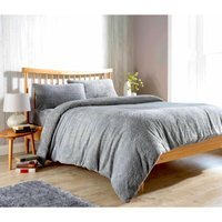 Original Teddy Duvet Set - Grey / Double