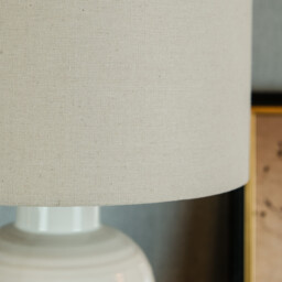 Rustic Amber Table Lamp - White - thumbnail 3