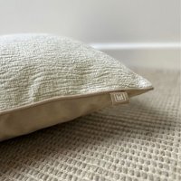 Belgravia Decor Chenille Cushion Cream Small - Cream