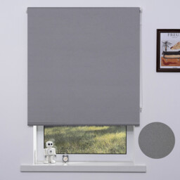 Glitter Artex Blackout Blind - Silver / 60cm - thumbnail 2