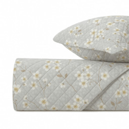 Washable 2.5 Tog Quilt and Pillowcase Set - Natural / King - thumbnail 2