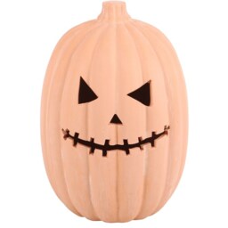 Timeless Terracotta Pumpkin Decoration For Halloween - Brown / 21cm - thumbnail 3