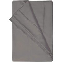 200 Thread Count Egyptian Cotton Flat Sheet - BM116 - Slate / Double / coloured_textile