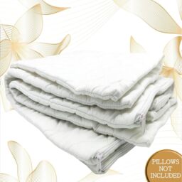 Quilted Pillow Protectors - White / 2 - thumbnail 5