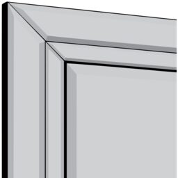 MirrorOutlet Double Bevel Modern Venetian Cheval Free Standing Mirror 150 X 40cm - All glass - thumbnail 4