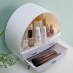 Makeup Organiser with Legs - Grey / 34cm - thumbnail 5