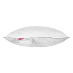 Homescapes Goose Feather and Down Cushion Pad - White / 50cm / 30cm - thumbnail 3