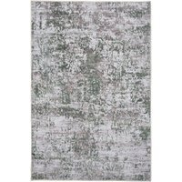 Distressed Washable Area Rug - Green / 300 x 80cm - image 1